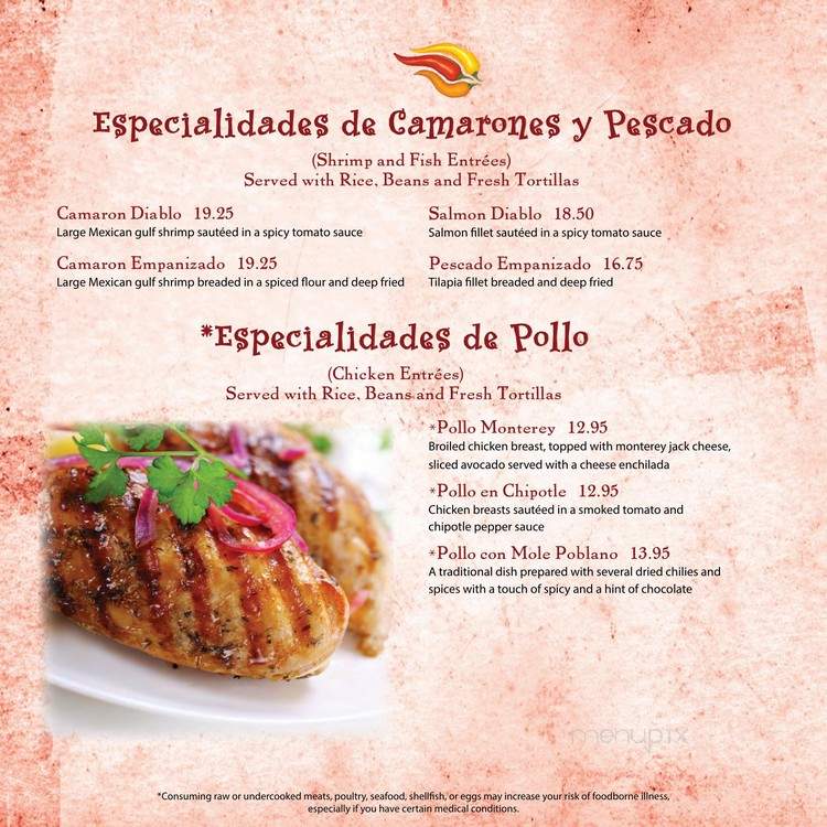 Ramon Ayala's Cocina & Cantina - Primm, NV menu_pic