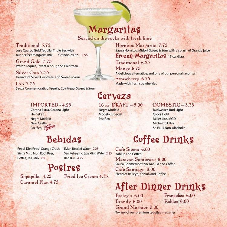 Ramon Ayala's Cocina & Cantina - Primm, NV menu_pic