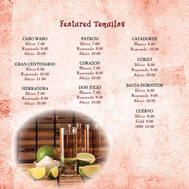 Ramon Ayala's Cocina & Cantina - Primm, NV menu_pic