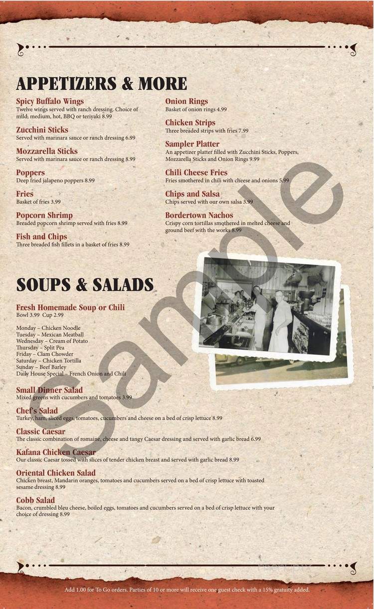 Bordertown Reno - Reno, NV menu_pic