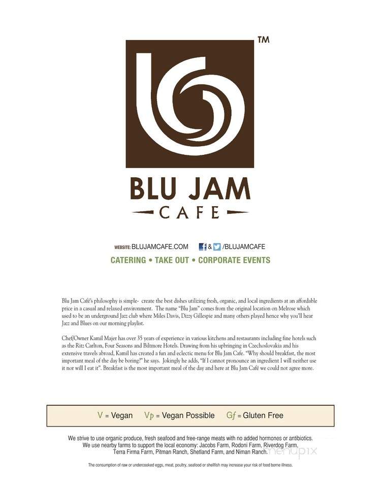 Blu Jam Cafe - Woodland Hills, CA