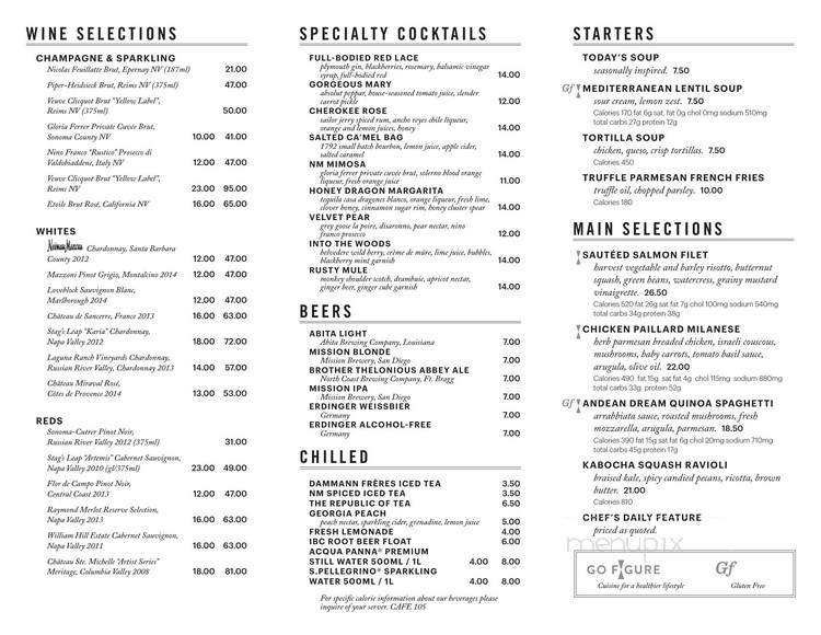 Neiman Marcus Cafe - Canoga Park, CA menu_pic