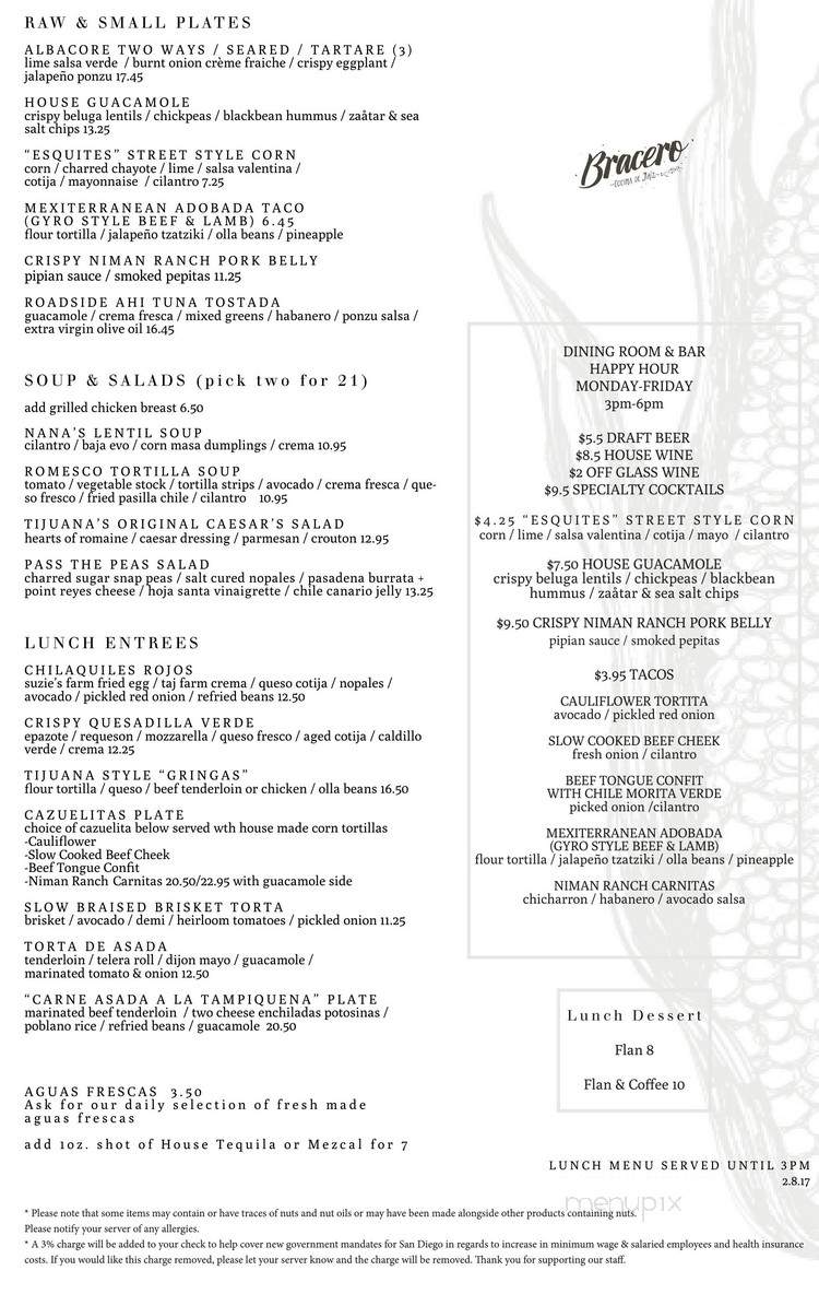 Bracero Cocina de Raiz - San Diego, CA