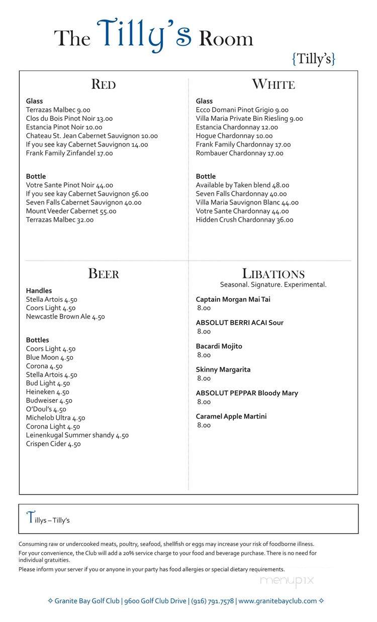 Cobble Cafe - Granite Bay, CA menu_pic