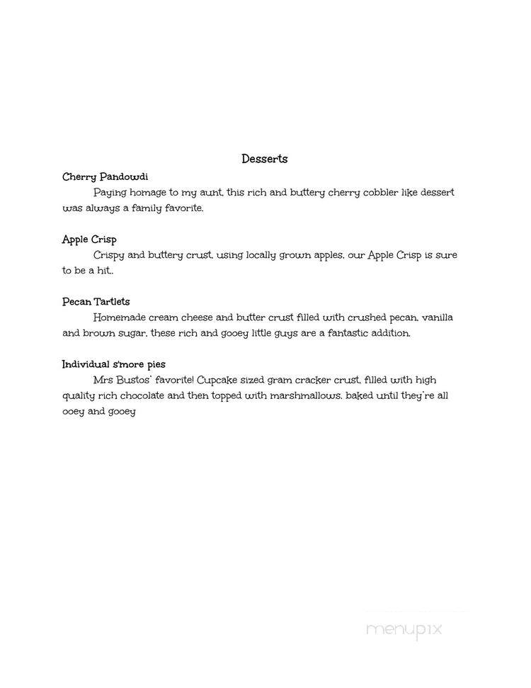 Lockstock Barbecue - The Dalles, OR menu_pic