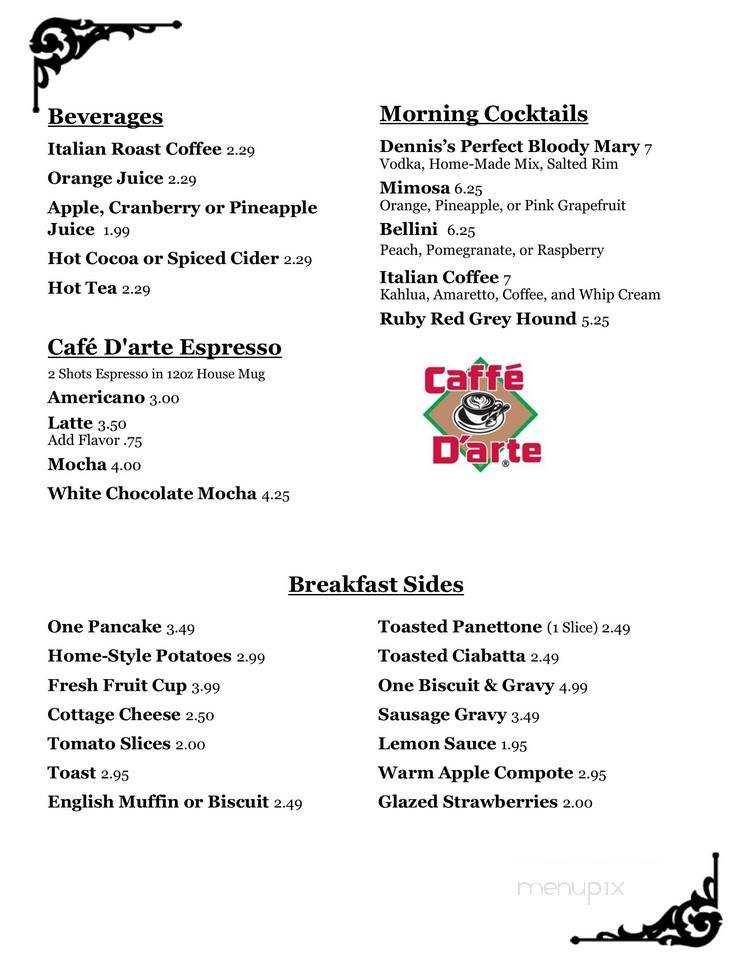 Pellegrinos Olympia - Tumwater, WA menu_pic