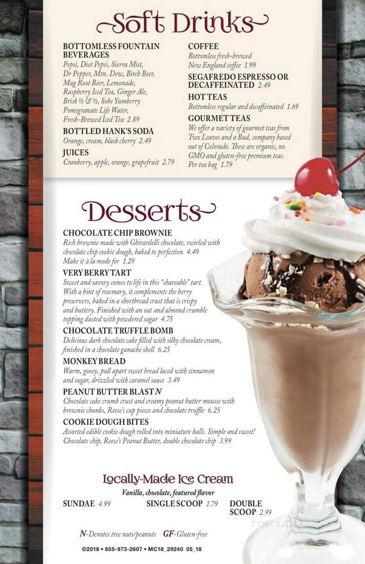 Summit Restaurant and Grill Room - Lackawaxen, PA menu_pic