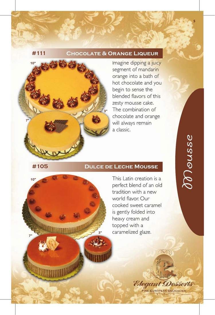 Elegant Desserts - Lyndhurst, NJ menu_pic