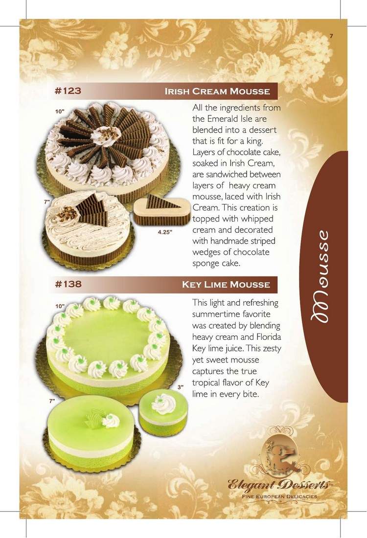 Elegant Desserts - Lyndhurst, NJ menu_pic