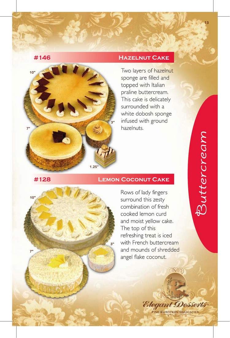 Elegant Desserts - Lyndhurst, NJ menu_pic