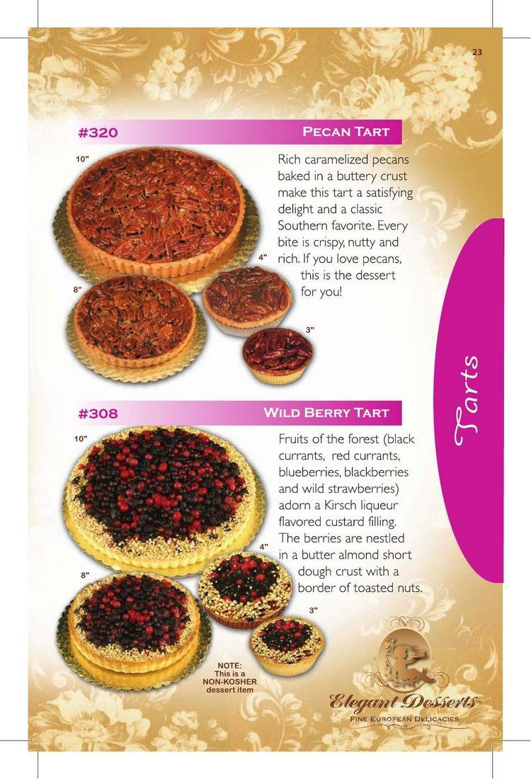 Elegant Desserts - Lyndhurst, NJ menu_pic
