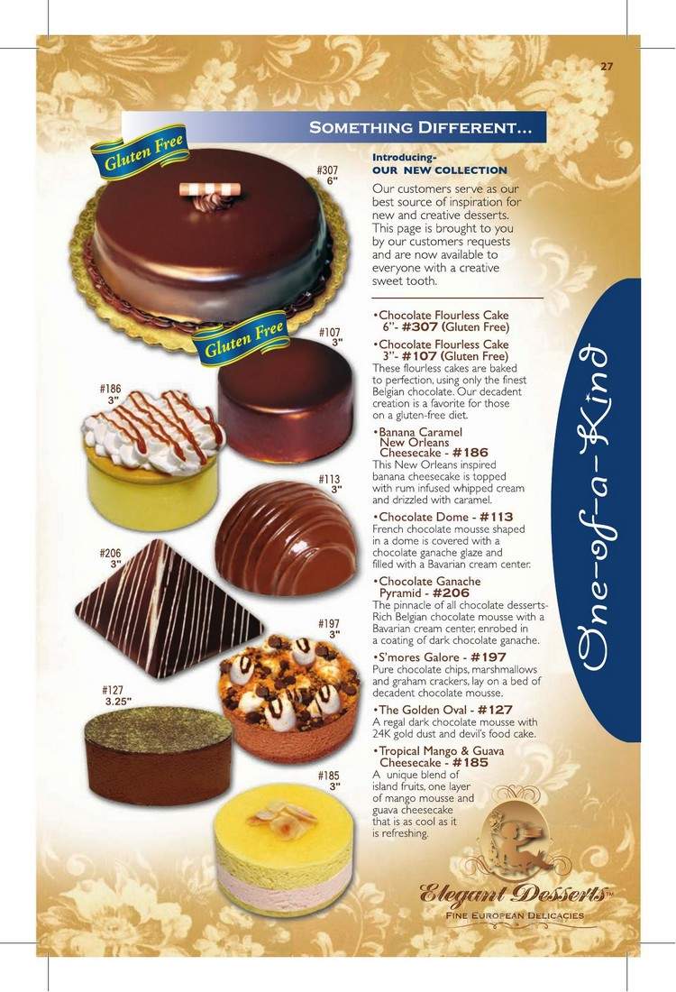 Elegant Desserts - Lyndhurst, NJ menu_pic