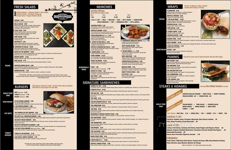 Main Street Pizzeria & Grille - Wyncote, PA menu_pic
