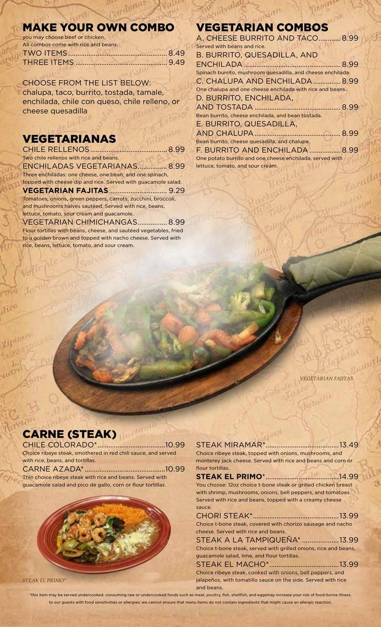 Los Primos Mexican Grill - Chesapeake, VA menu_pic