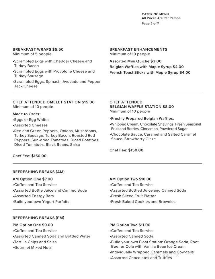 Mana Bistro - Jersey City, NJ menu_pic