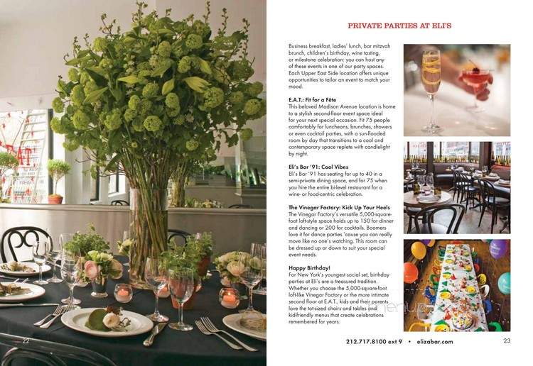 Eli's Essentials - New York, NY menu_pic