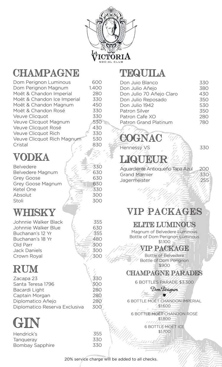 La Victoria - Miami, FL menu_pic