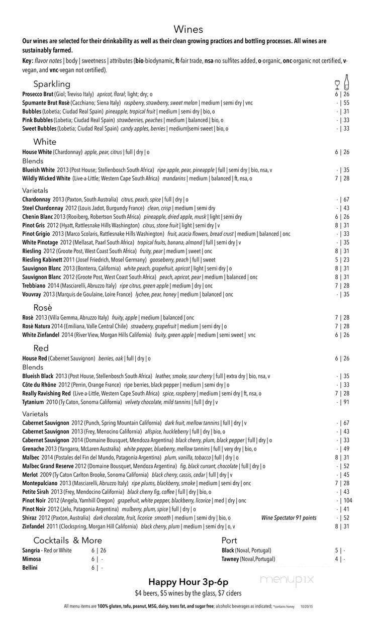 The Cider House - St. Petersburg, FL menu_pic
