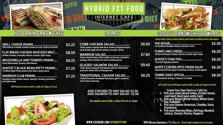 Hybrid Fit Food - Kennesaw, GA menu_pic