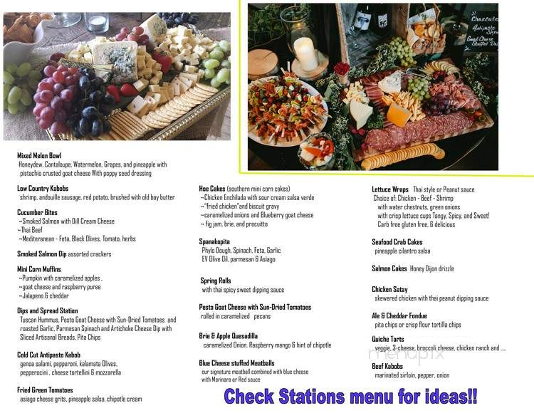 Frugal Gourmet Catering Company - Mountain City, TN menu_pic