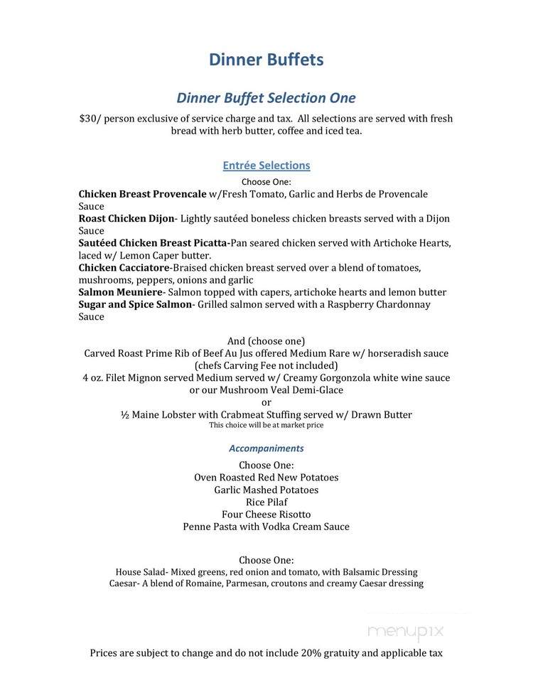 Silver Tee - Hamilton, OH menu_pic