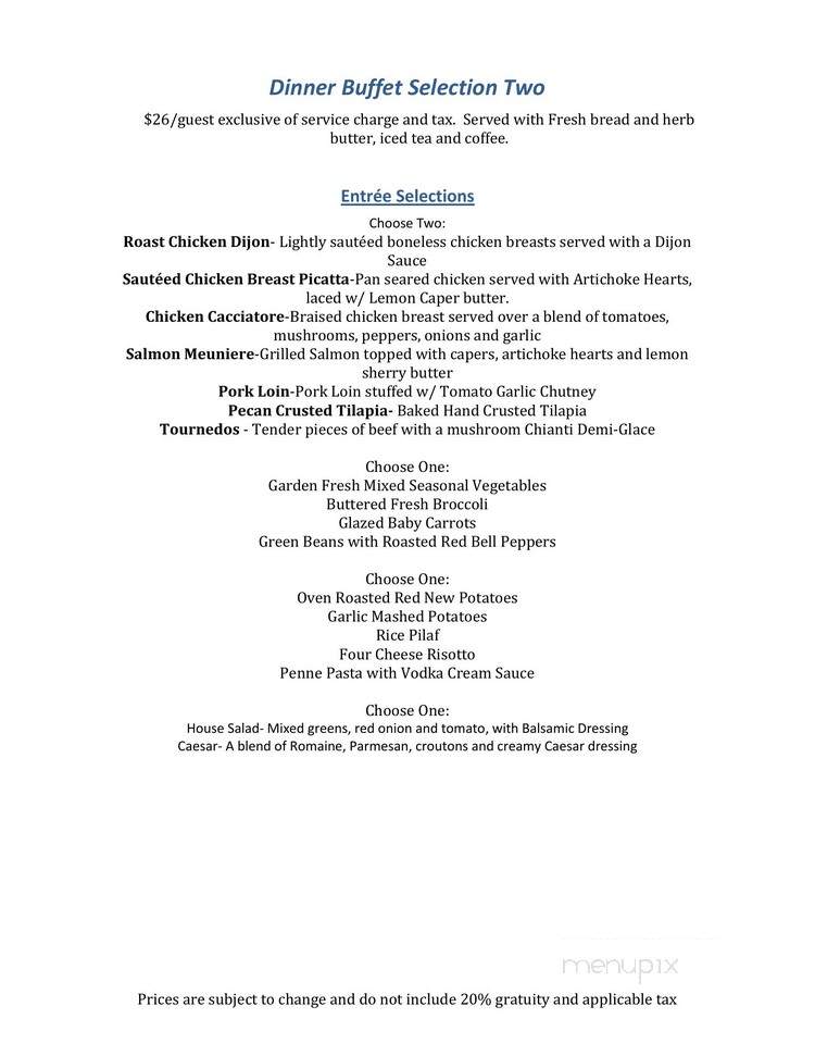 Silver Tee - Hamilton, OH menu_pic