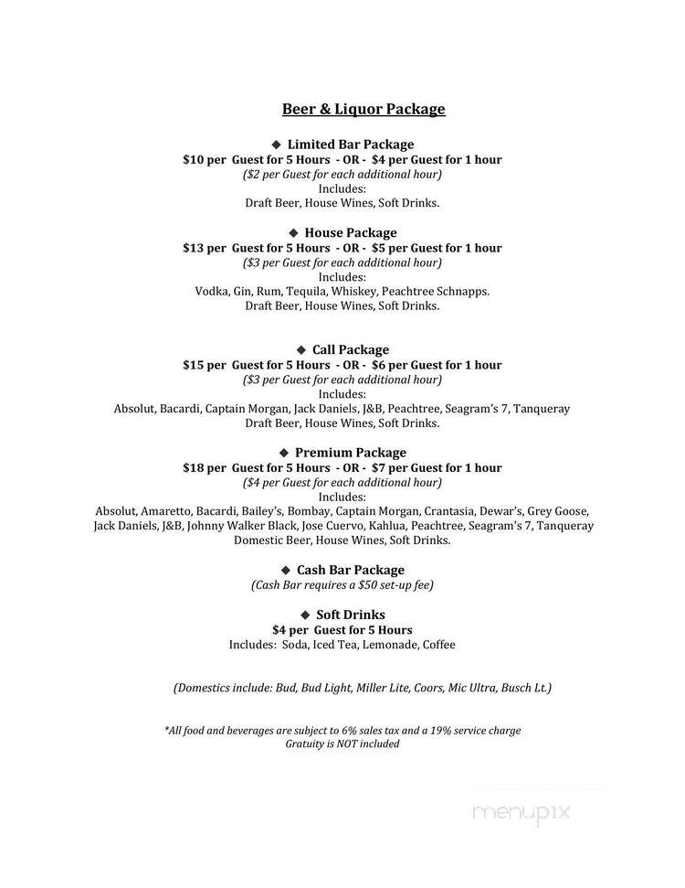 Midland Street Jacks Grill & Lounge - Bay City, MI menu_pic