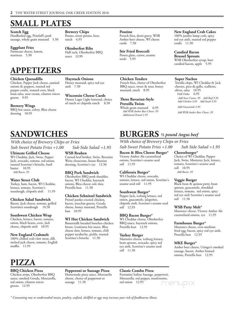 Water Street Brewery - Oak Creek, WI