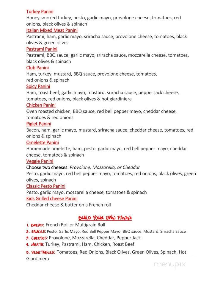 Toast - Madison, WI menu_pic