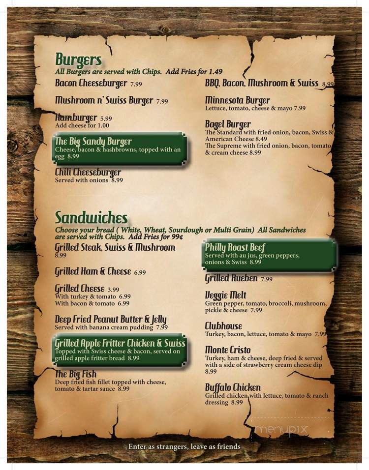 Lil Bar - Champlin, MN menu_pic