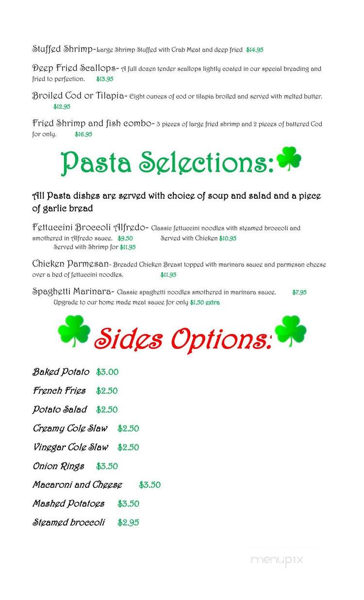 Brody's Irish Pub - Aurora, IL menu_pic