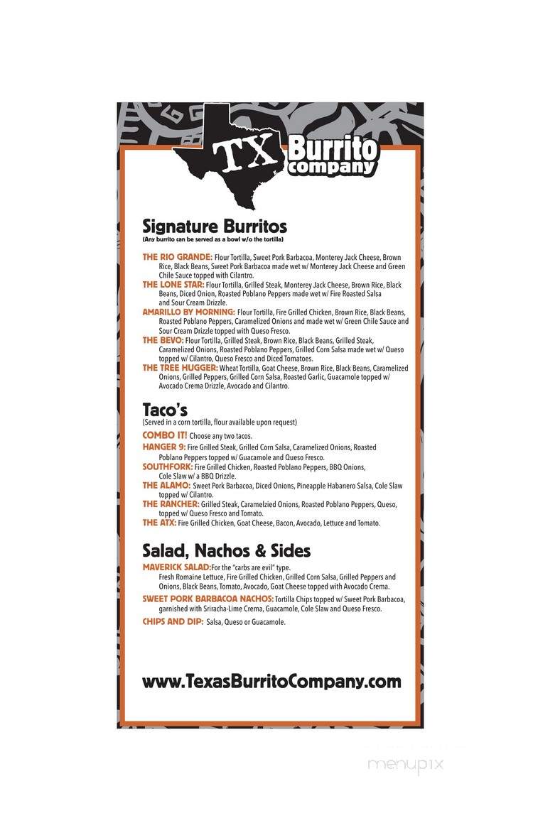 Texas Burrito Company - Dallas, TX