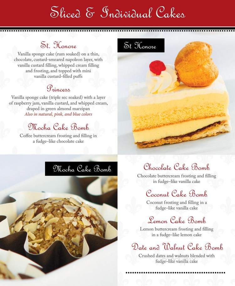 Vicktoria's Bakery & Cafe - Montebello, CA menu_pic