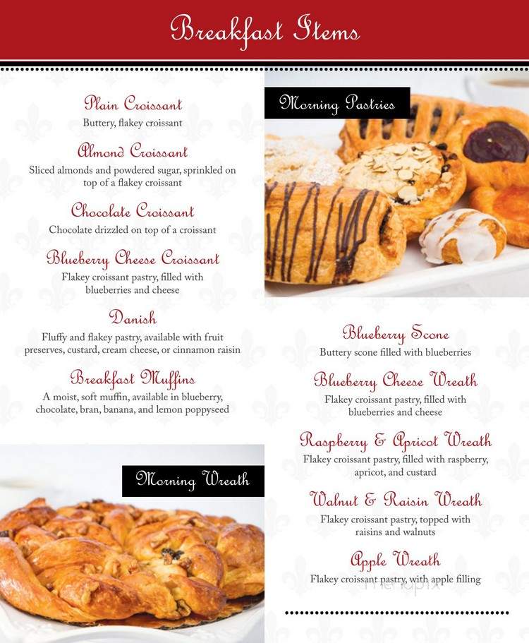Vicktoria's Bakery & Cafe - Montebello, CA menu_pic