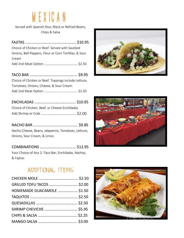 Rise And Shine Catering - Los Angeles, CA menu_pic