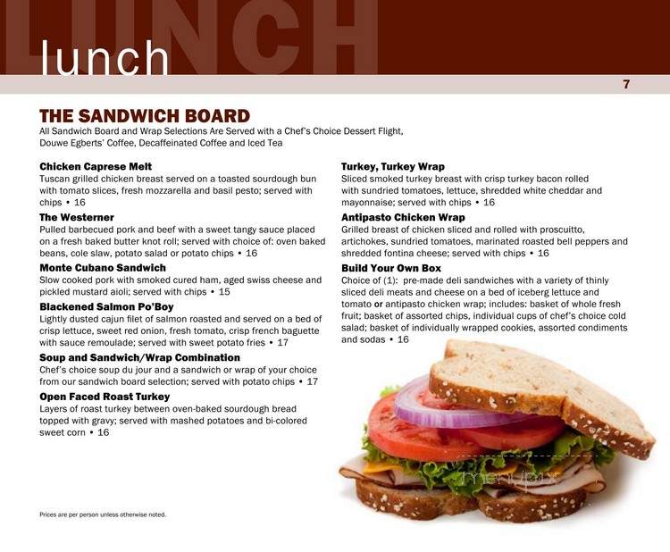 Tea Tree Cafe - Torrance, CA menu_pic