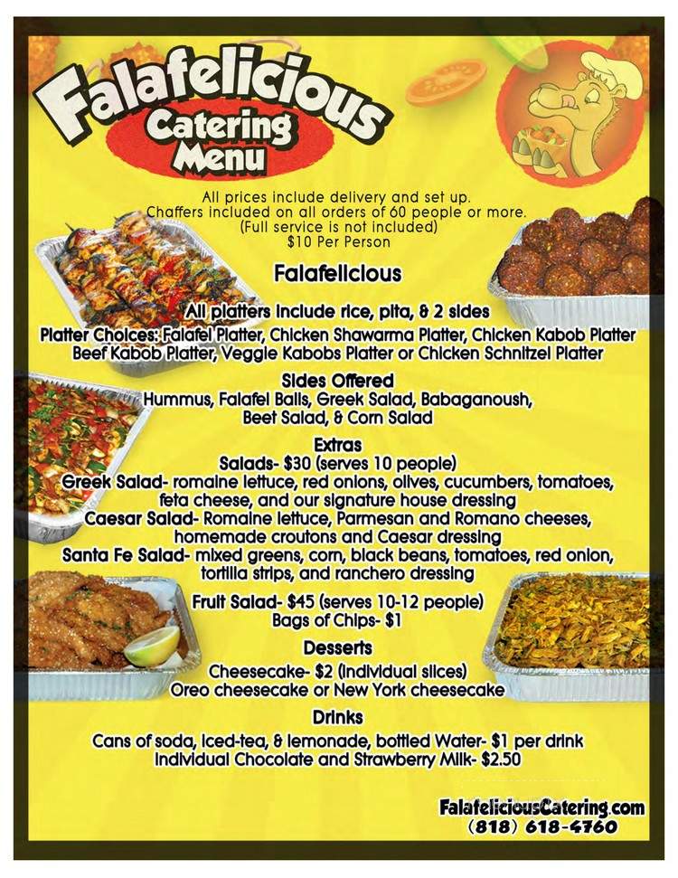 Falafelicious Catering - Los Angeles, CA