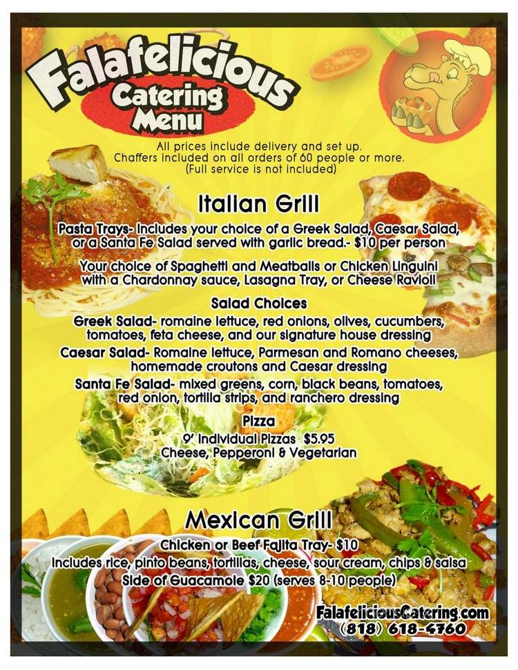 Falafelicious Catering - Los Angeles, CA