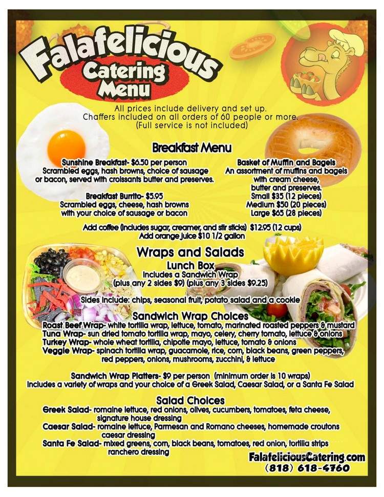 Falafelicious Catering - Los Angeles, CA
