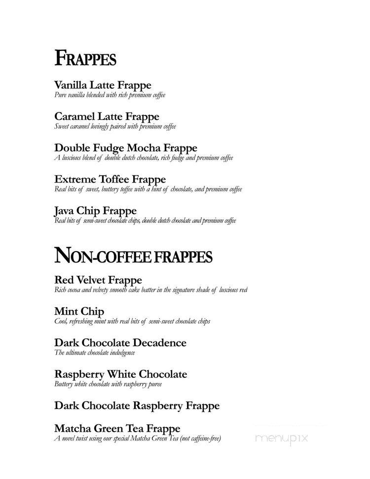Talias Coffee Co. - Whittier, CA menu_pic