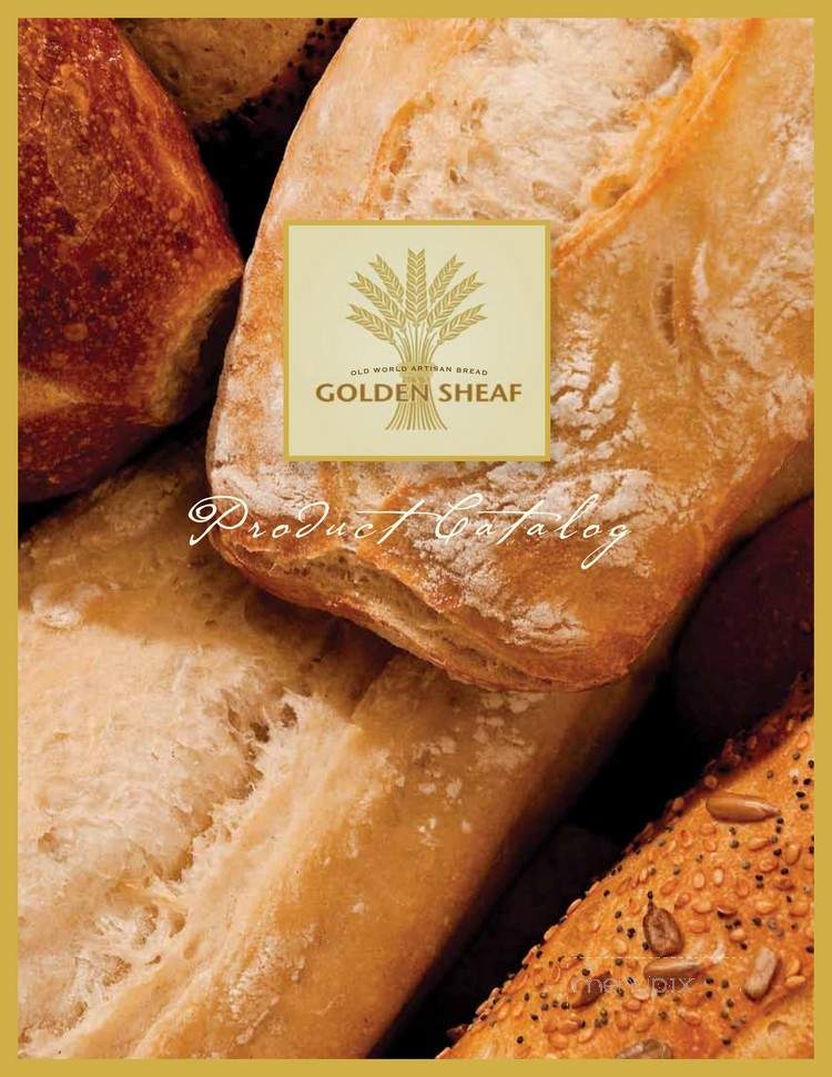Golden Sheaf Bread - Watsonville, CA menu_pic