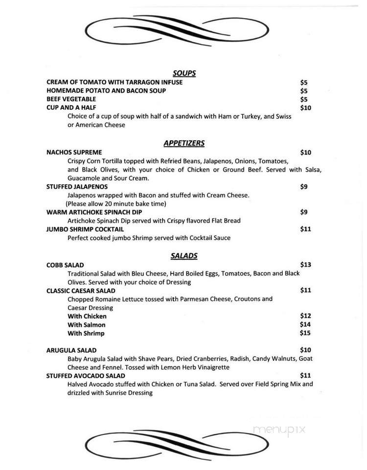 DoubleTree Midland Plaza - Midland, TX menu_pic