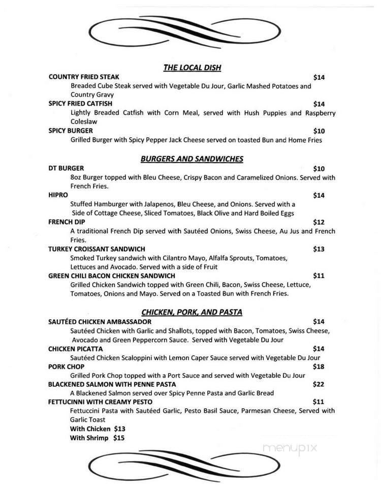 DoubleTree Midland Plaza - Midland, TX menu_pic