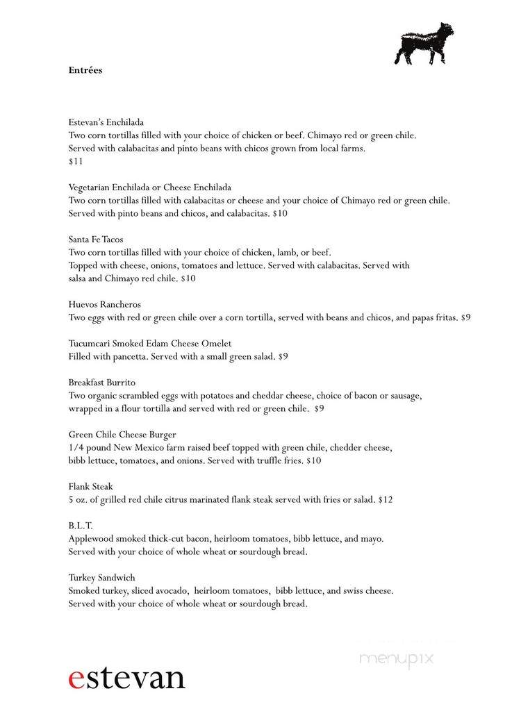 Low 'n Slow Lowrider Bar - Santa Fe, NM menu_pic