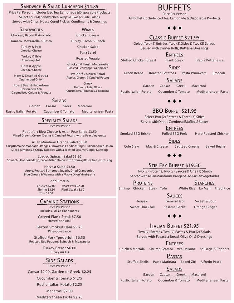 Boyd's Cardinal Hollow - North Wales, PA menu_pic