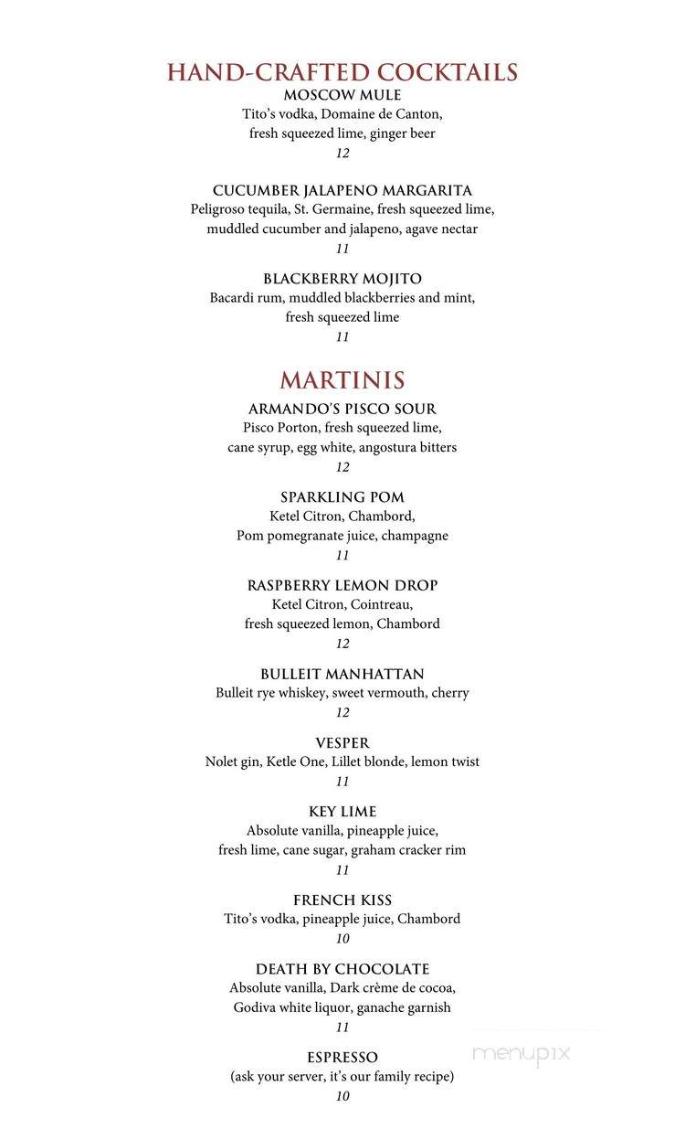 O'Neill's Bar and Grill - Mission Viejo, CA menu_pic