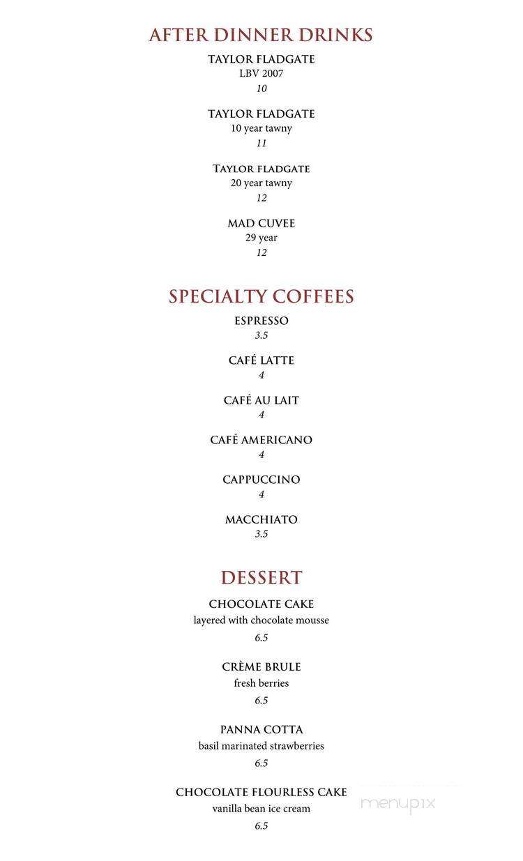 O'Neill's Bar and Grill - Mission Viejo, CA menu_pic