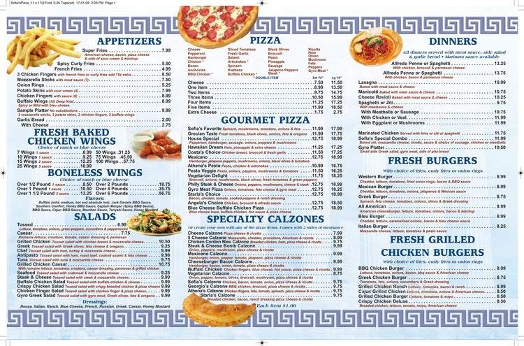 Sofia's Pizza - Greenfield, MA