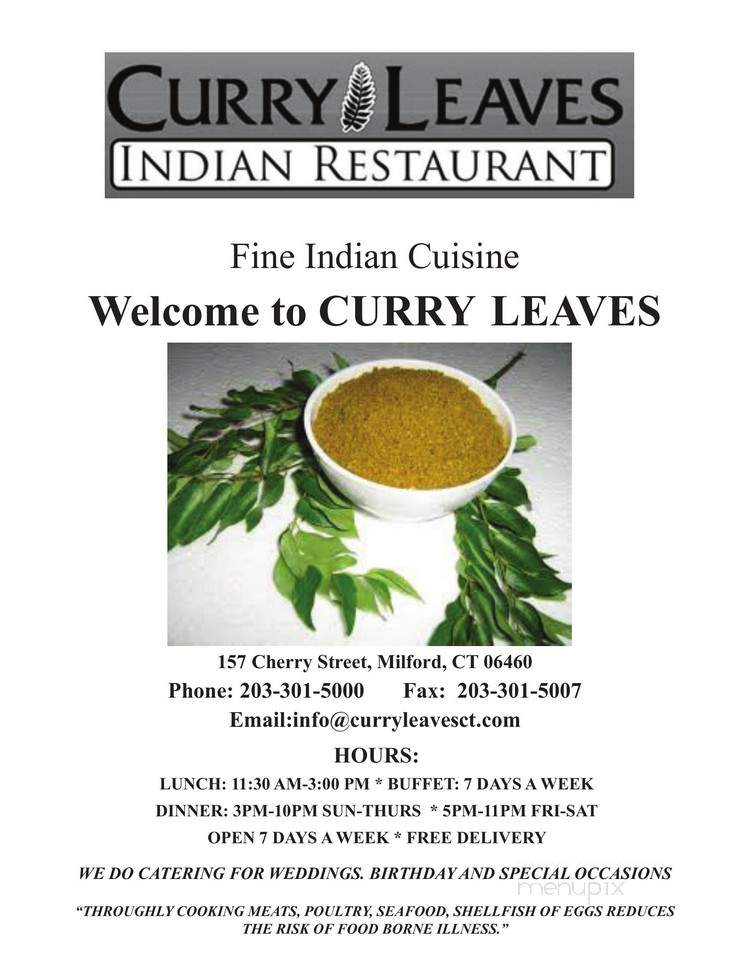 Curry Leaves - Milford, CT