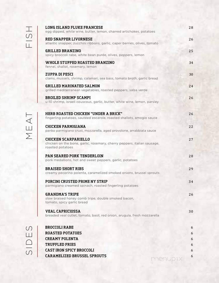 Tazzina - Ridgewood, NY menu_pic